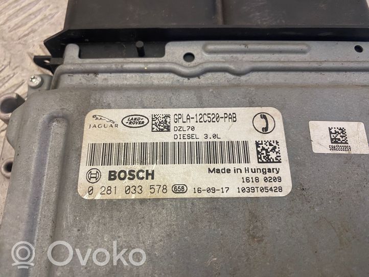 Land Rover Range Rover Sport L494 Calculateur moteur ECU GPLA12C520PAB