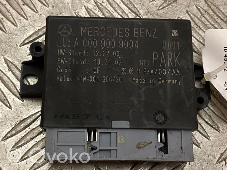 Mercedes-Benz S W222 Sterownik / Moduł parkowania PDC A0009009004