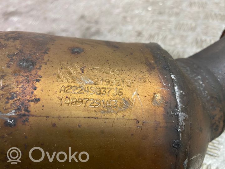 Mercedes-Benz S W222 Filtr cząstek stałych Katalizator / FAP / DPF A2224903736