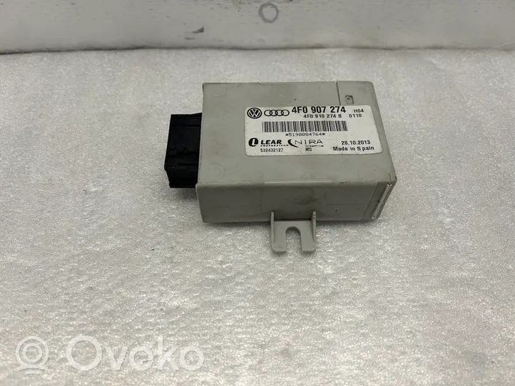 Audi Q7 4L Tire pressure control unit 4F0907274