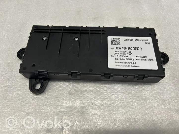 Mercedes-Benz GLE AMG (W166 - C292) Suspension control unit/module A1669003607