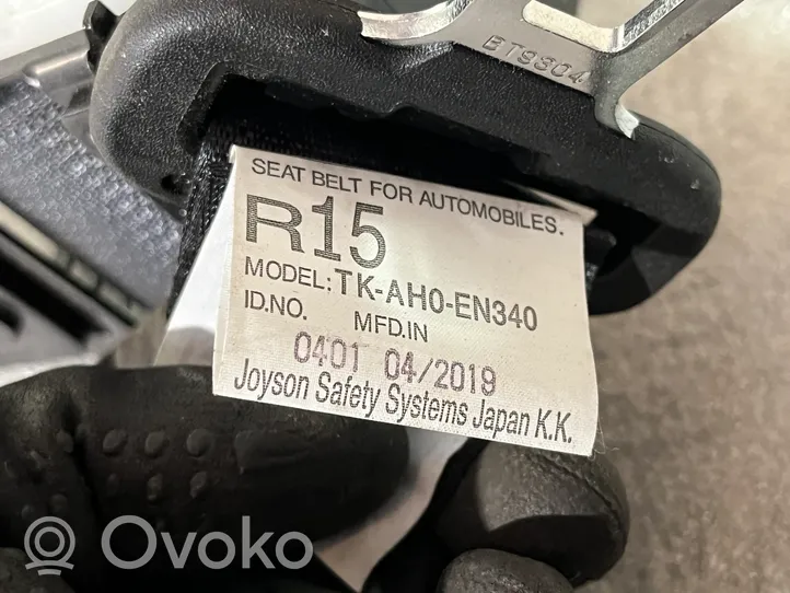 Mitsubishi Outlander Pas bezpieczeństwa fotela tylnego środkowego 0644064