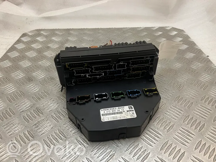 Mercedes-Benz C W204 Module de fusibles A2129003414