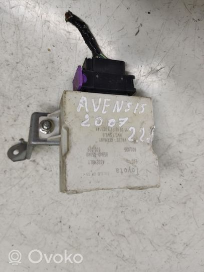 Toyota Avensis T250 Relé de control de ventana 8594005040