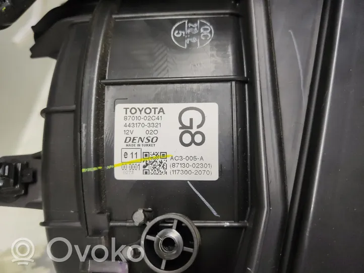 Toyota Verso Bloc de chauffage complet 0701002C41