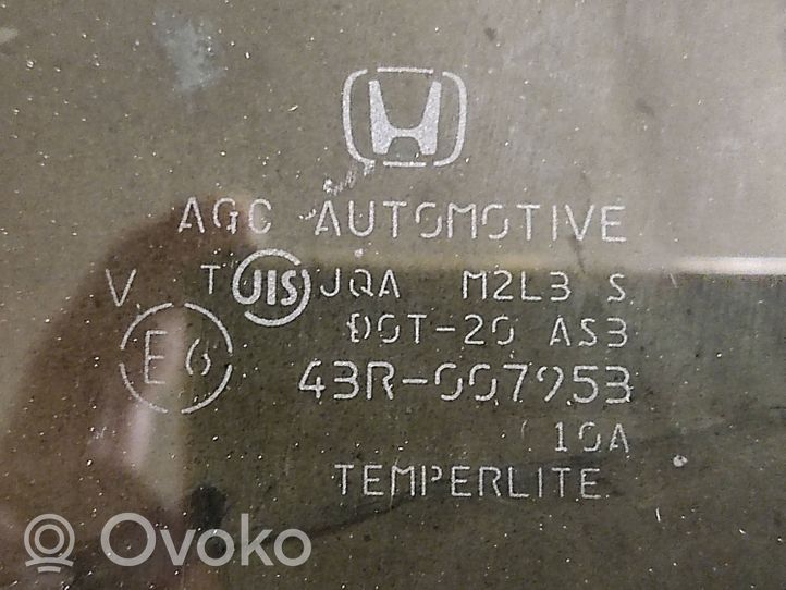 Honda Jazz Fenêtre latérale avant / vitre triangulaire 43R007953