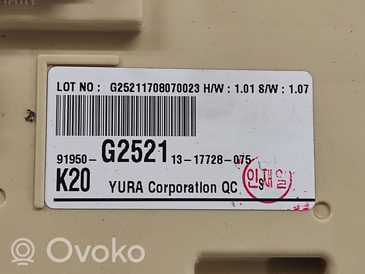 Hyundai Ioniq Module confort 91950G2521