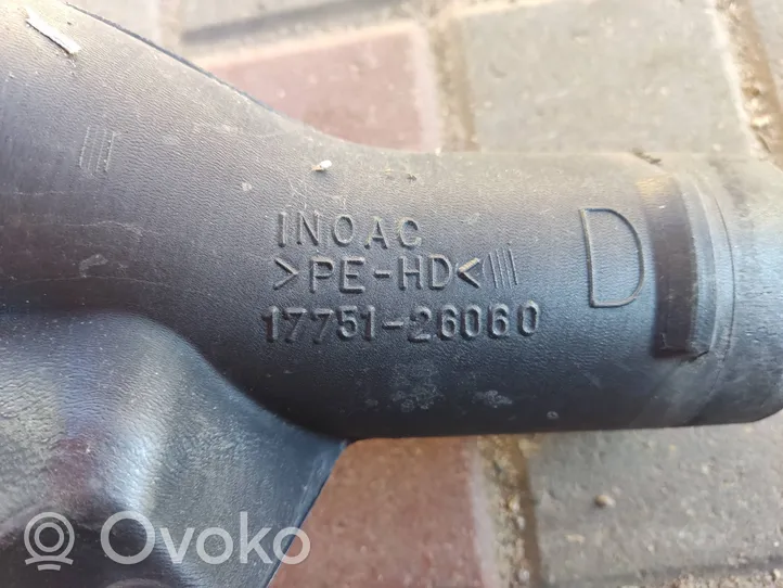 Toyota RAV 4 (XA30) Rura / Wąż dolotowy powietrza 1775126060