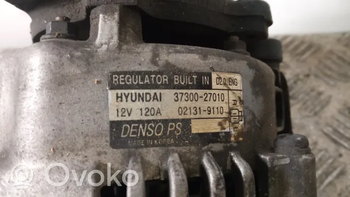 Hyundai Elantra Générateur / alternateur 3730027010
