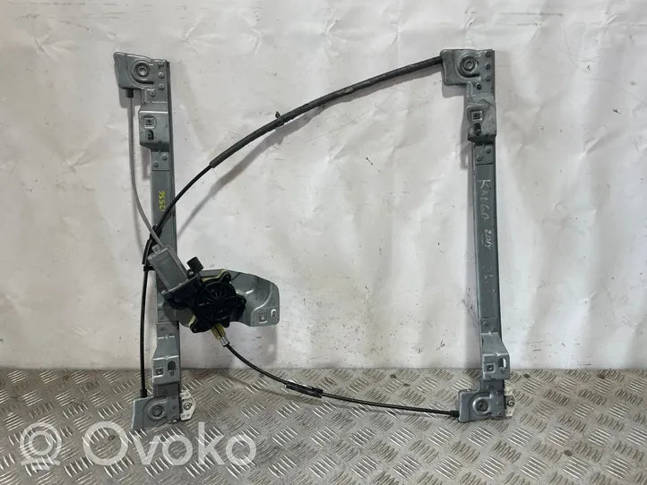 Renault Kangoo I Front door window regulator with motor 128001181B