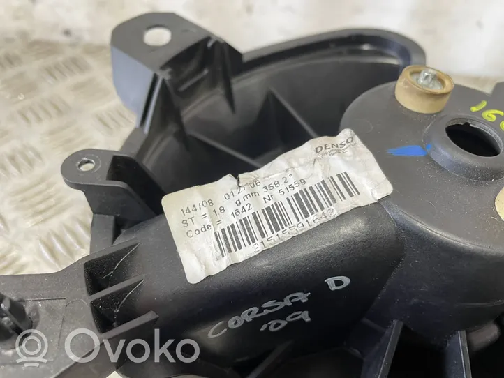 Opel Corsa D Scatola alloggiamento climatizzatore riscaldamento abitacolo assemblata 164230100