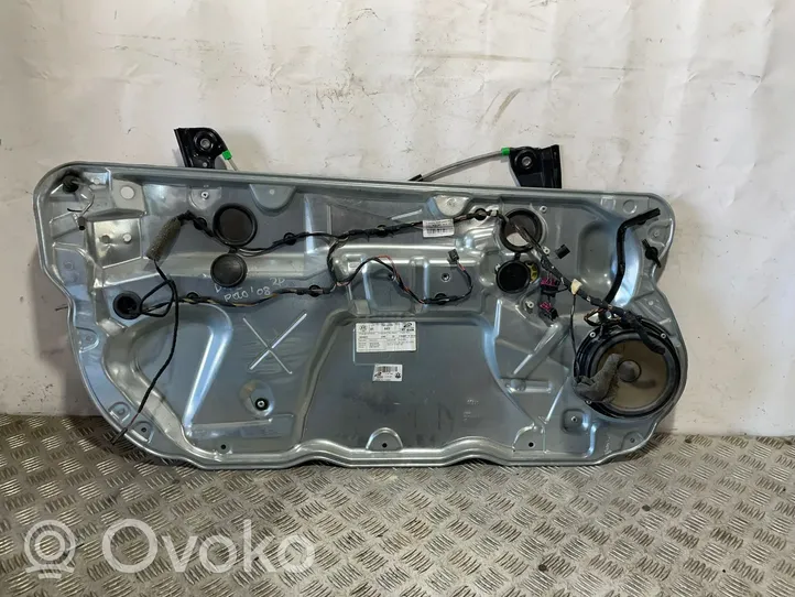 Volkswagen Polo Priekinio el. lango pakėlimo mechanizmo komplektas 6Q3837755A