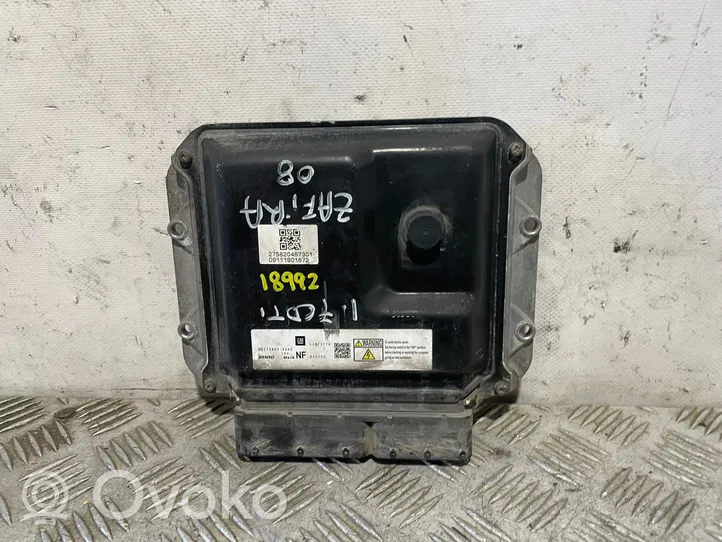 Opel Zafira B Calculateur moteur ECU 55571776