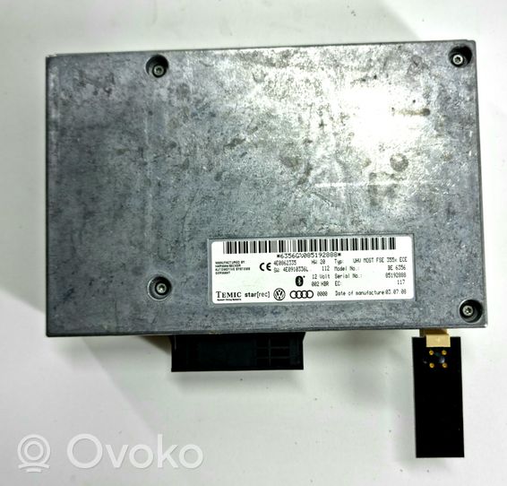 Audi A5 8T 8F Bluetoothin ohjainlaite/moduuli 4E0862335