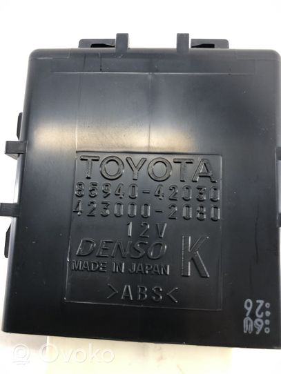 Toyota RAV 4 (XA40) Lasinpyyhkimen rele 8594042030