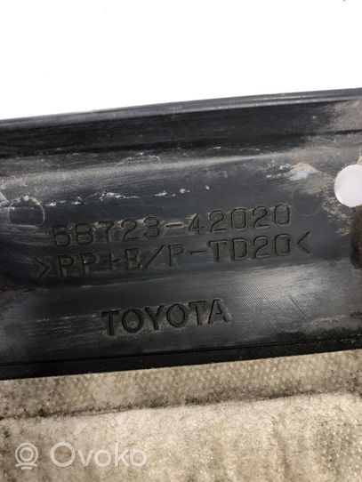 Toyota RAV 4 (XA40) Takapuskurin alustan suoja välipohja 5872342020