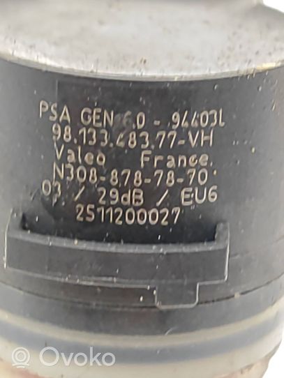 Peugeot 508 II Parkošanās (PDC) sensors (-i) 9813348377