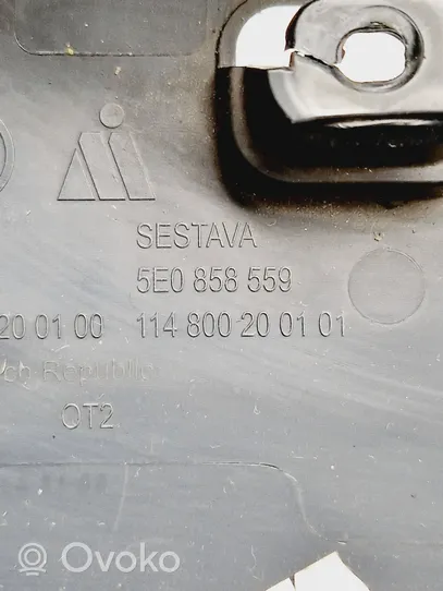 Skoda Octavia Mk3 (5E) Elementy poszycia kolumny kierowniczej 5E0858559