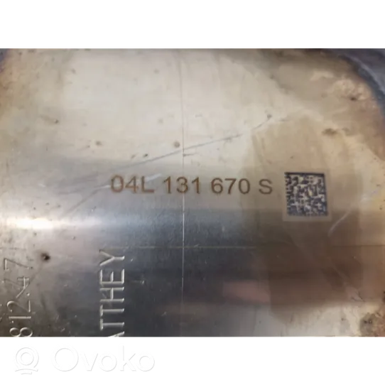 Audi A4 S4 B9 Filtr cząstek stałych Katalizator / FAP / DPF 04L131670S