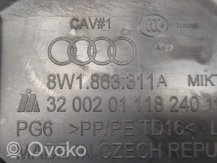 Audi A4 S4 B9 Inny elementy tunelu środkowego 8W1863311A