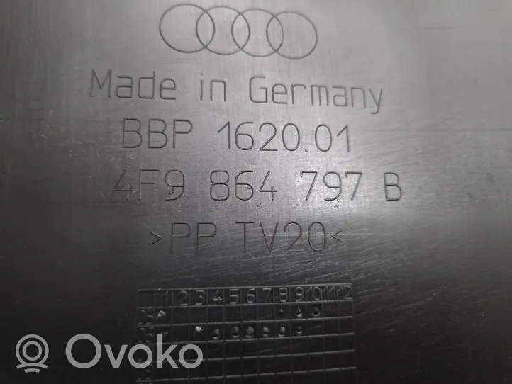 Audi A6 Allroad C6 Tappeto di rivestimento del fondo del bagagliaio/baule 4F9864797B