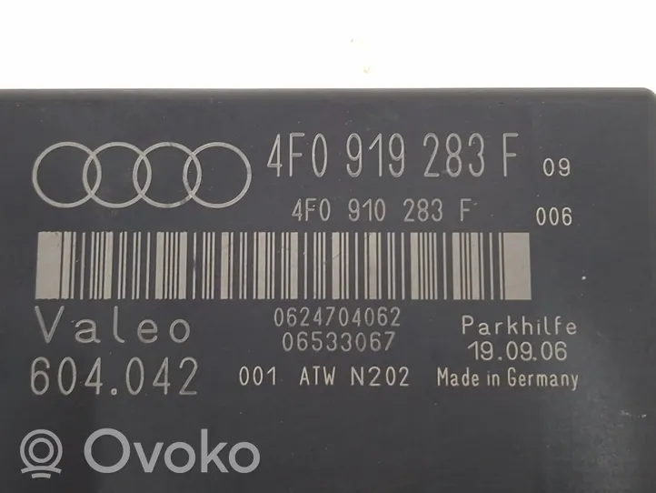 Audi A6 Allroad C6 Sterownik / Moduł parkowania PDC 4F0919283F