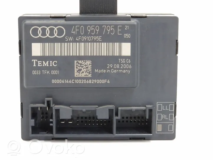 Audi A6 Allroad C6 Durų elektronikos valdymo blokas 4F0959795E