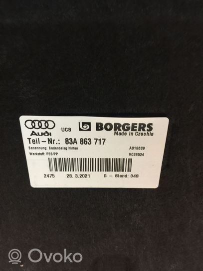 Audi Q3 F3 Element schowka koła zapasowego 83A863717