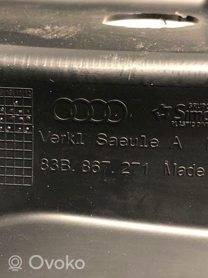 Audi Q5 SQ5 Kojų erdvės šonine apdaila 83B867271