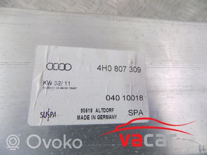 Audi A8 S8 D4 4H Poprzeczka zderzaka tylnego 4H0807309