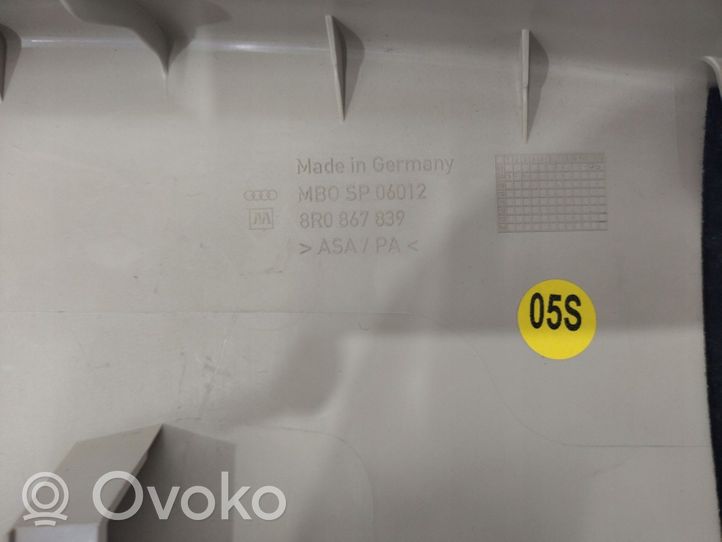 Audi Q5 SQ5 Muu sisätilojen osa 8R0867839