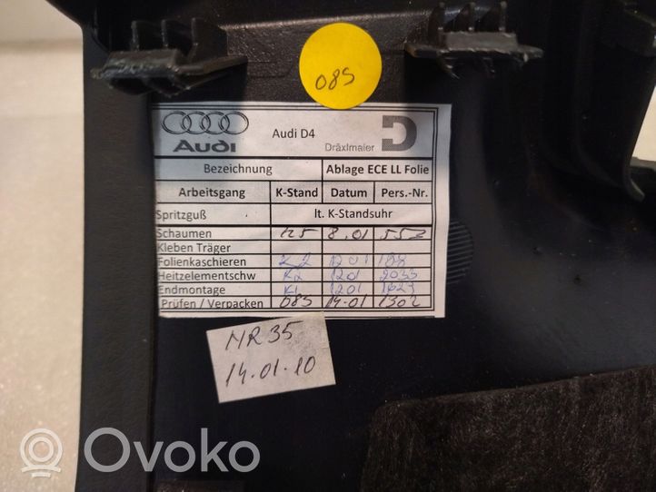Audi A8 S8 D4 4H Garniture panneau inférieur de tableau de bord 4H1857005A