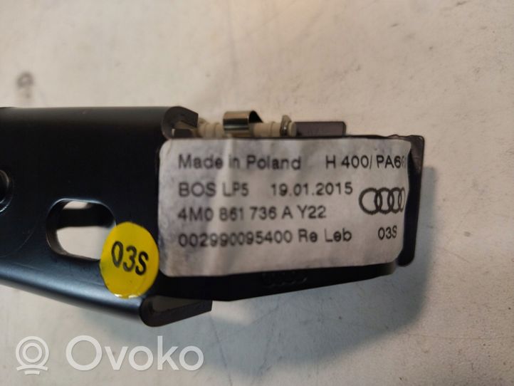 Audi Q7 4M Kita bagažinės apdailos detalė 4M0861736A