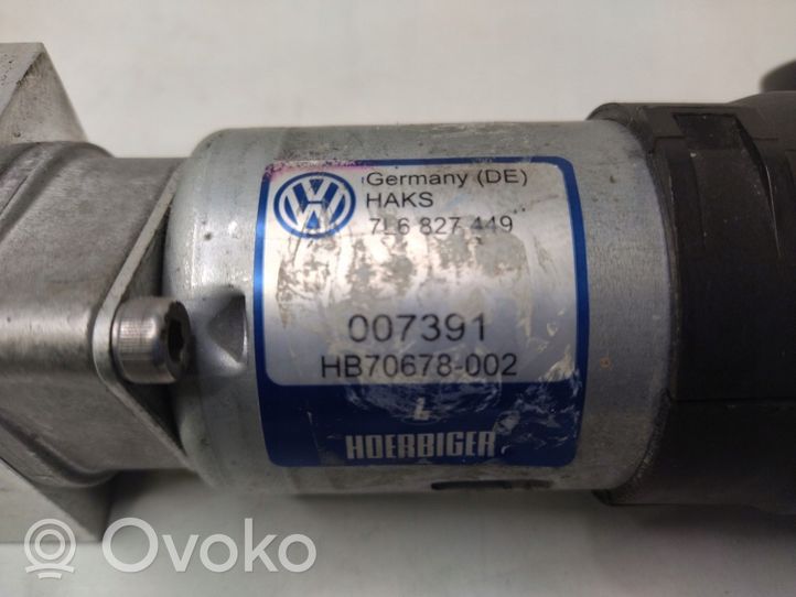 Volkswagen Touareg I Bomba motor del muelle neumático del maletero 7L6827449