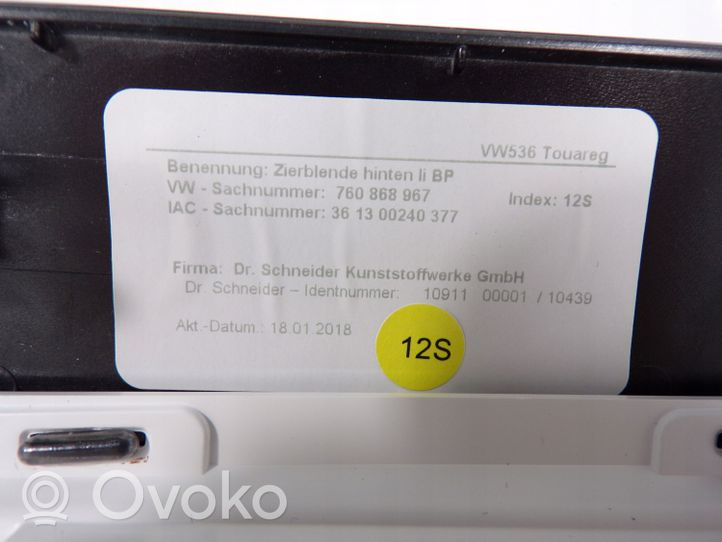 Volkswagen Touareg III Takaoven verhoilu (käytetyt) 760868967