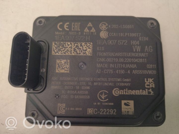 Volkswagen ID.4 Sensore radar Distronic 1EA907572H