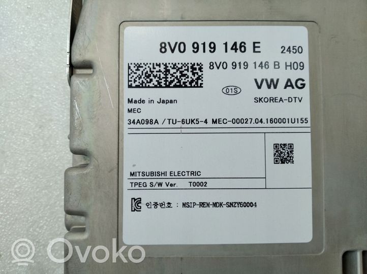 Audi Q7 4M Modulo di controllo video 8V0919146E