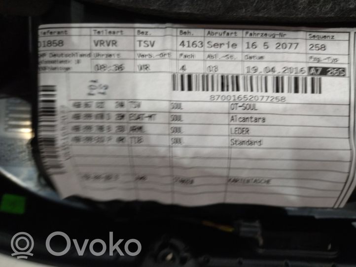 Audi A7 S7 4G Tapicerka / Komplet 4G8867021