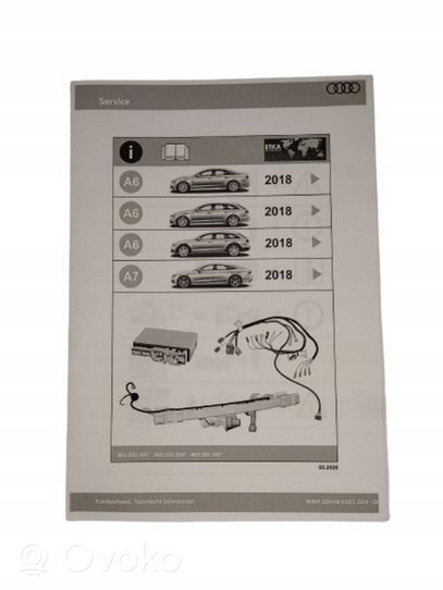 Audi A6 S6 C8 4K Vetokoukun ohjainlaite/moduuli 4M0907383F