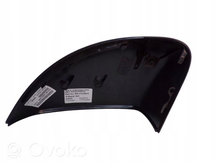 Audi A1 Veidrodėlio plastikinė apdaila (dvidurio) 8X0072531E