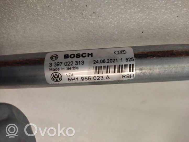 Volkswagen Golf VIII Mechanizm wycieraczek szyby przedniej / czołowej 5H1955023A