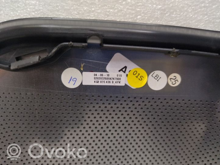 Audi A7 S7 4G Takaoven kaiuttimen kehys 4G8035436B