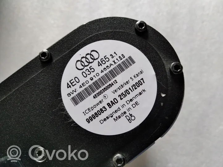 Audi A8 S8 D3 4E Amplificatore 4E0035465