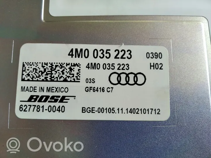Audi Q7 4M Amplificatore 4M0035223
