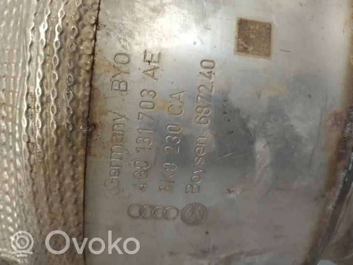 Audi A6 S6 C7 4G Katalizatorius/ FAP/DPF kietųjų dalelių filtras 4G0131703A