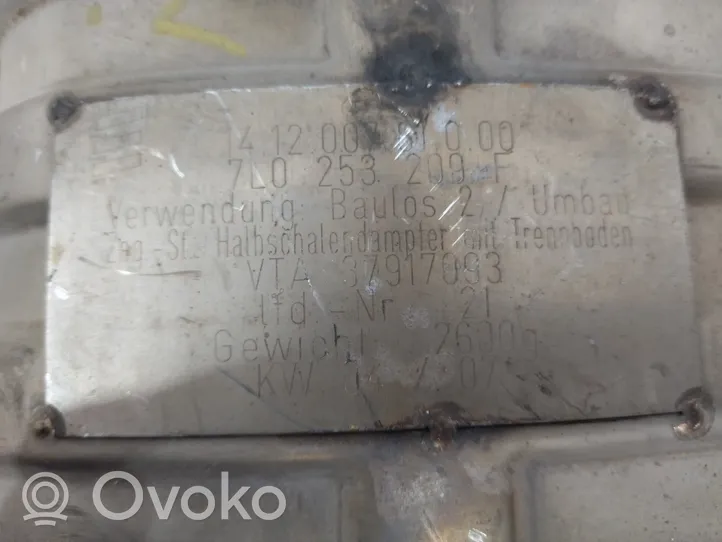 Volkswagen Touareg I Filtr cząstek stałych Katalizator / FAP / DPF 7L0253209F