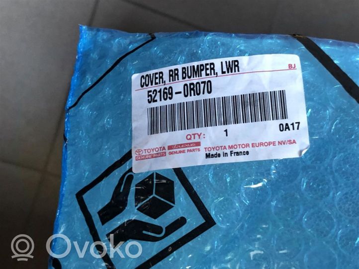 Toyota RAV 4 (XA40) Moulure inférieure de pare-chocs arrière 521690R070