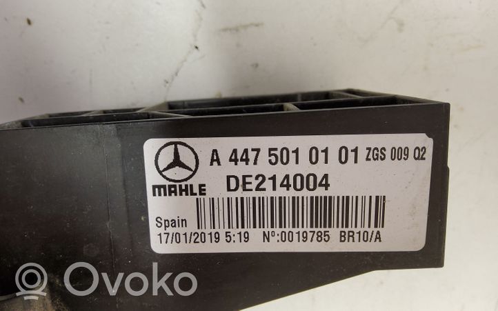 Mercedes-Benz Vito Viano W447 Scambiatore elettrico riscaldamento abitacolo A4475010101