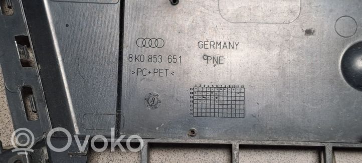 Audi A4 S4 B8 8K Griglia superiore del radiatore paraurti anteriore 8K0853651