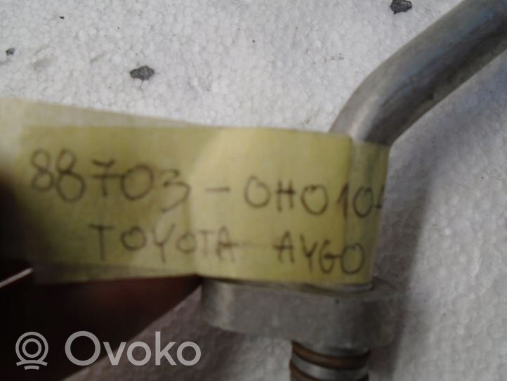 Toyota Aygo AB10 Gaisa kondicioniera caurulīte (-es) / šļūtene (-es) 887030H010A